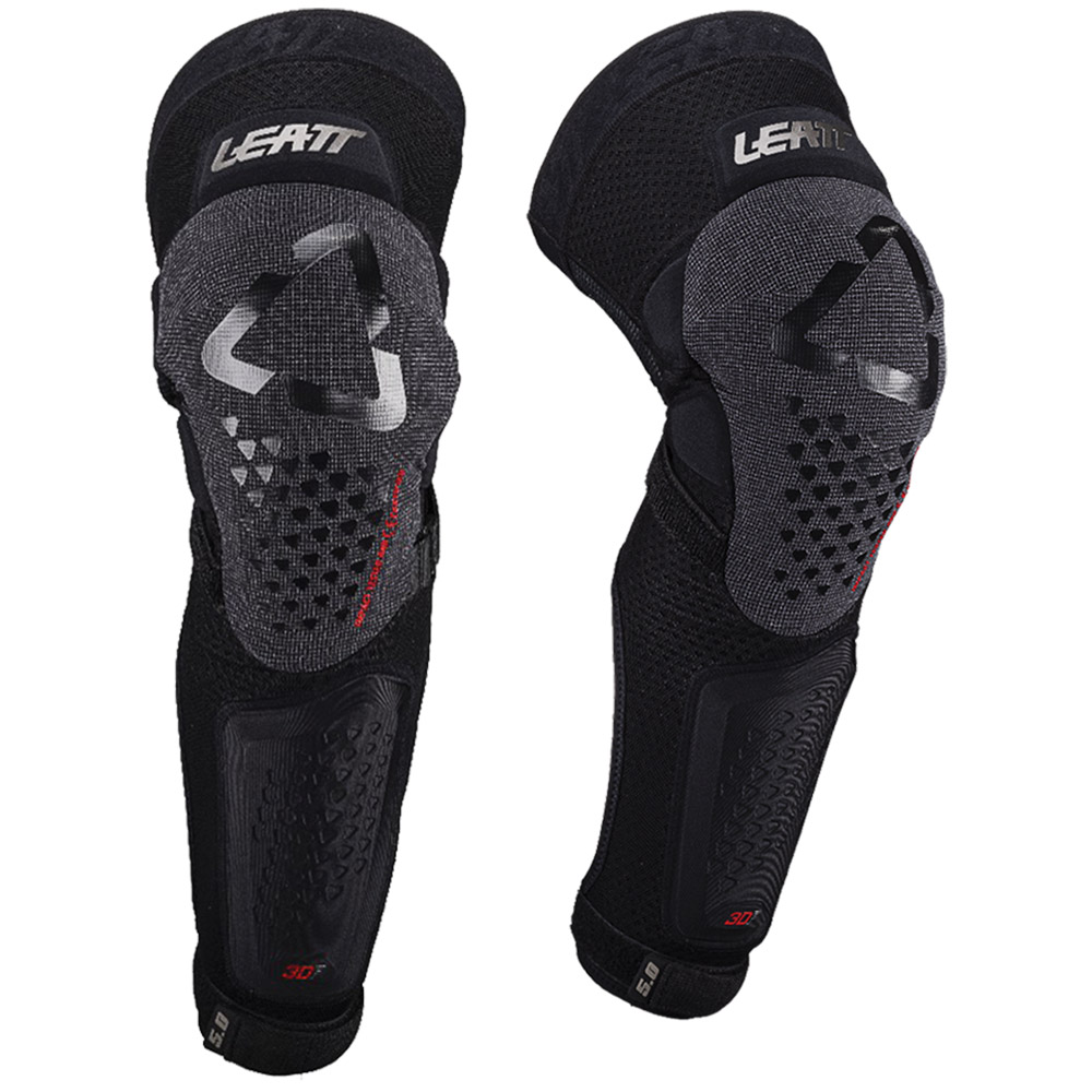 KNEE GUARD 3DF 5.0 EVO EXTENSION BLACK JUNIOR